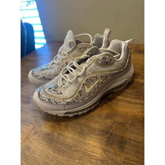 Nike Air Max 98 LX Recycled Glitter Shoes AV4417-002 Women’s Size 7.5 - Picture 12 of 14